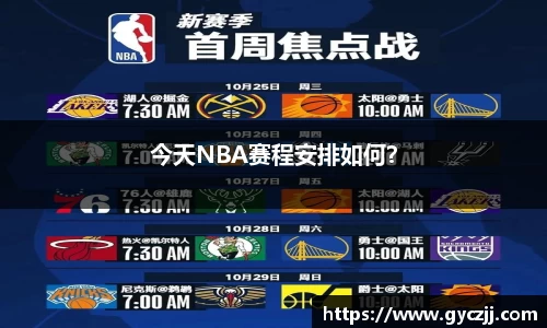 今天NBA赛程安排如何？