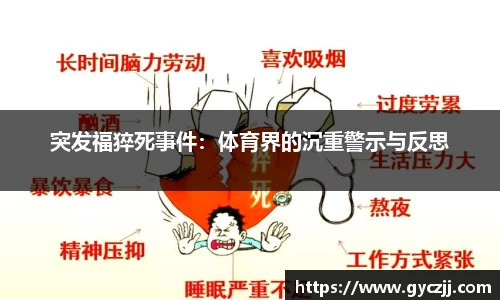 突发福猝死事件：体育界的沉重警示与反思